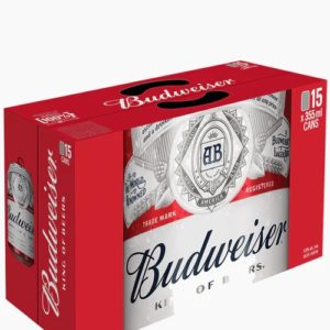 Budweiser - 15 x 355ML delivery in Calgary