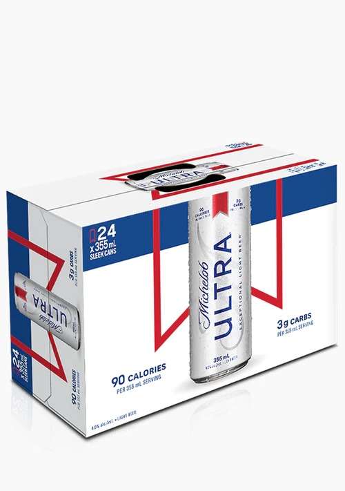 Michelob Ultra – 24 x 355ML - Speedy Liquor Delivery